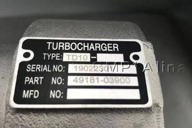Porcellana TD10 49181-03900 sovralimentazione del CMP di prestazione di 4918103900 componenti del motore di Turbo fornitore